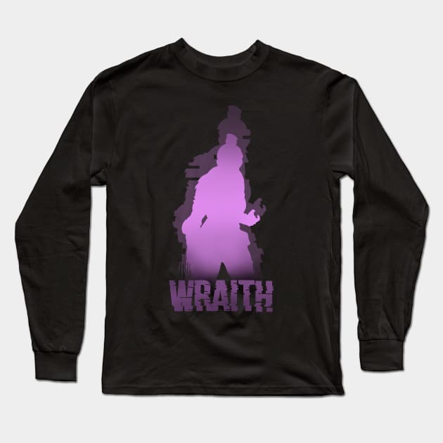 Wraith minimal Long Sleeve T-Shirt by BizZo